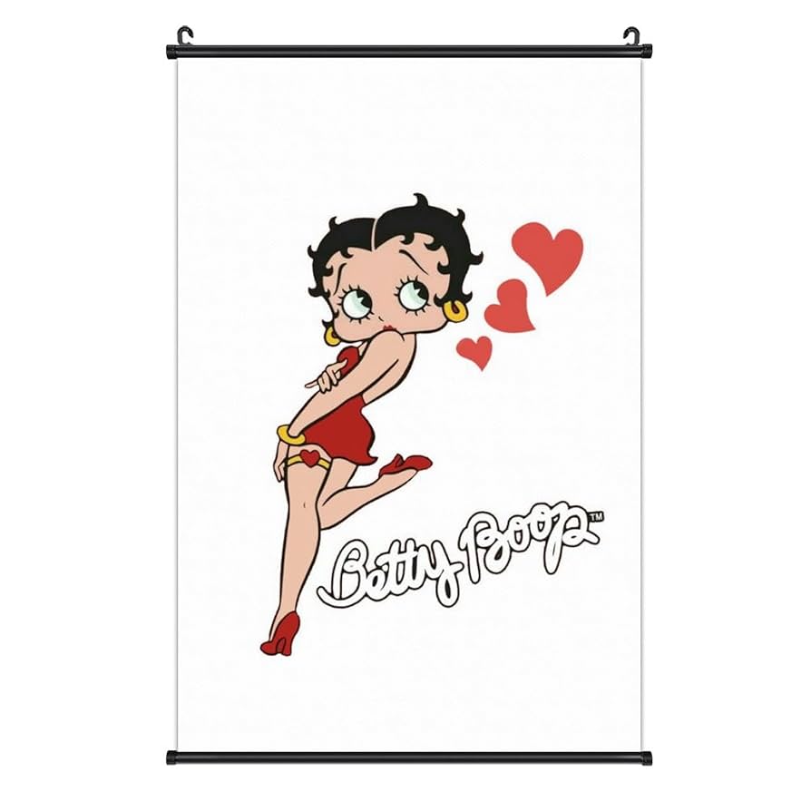 Amazon.co.jp: ベティちゃん 掛ける絵 ポスター 掛け軸壁飾り